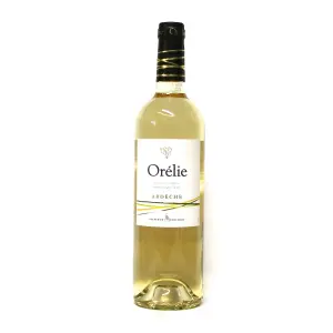country wine from ardeche orelie blanc 2022 75 cl