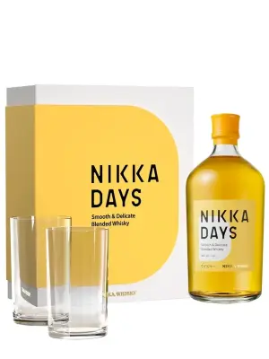 Whisky nikka days coffret 2 verres 70cl  40° 