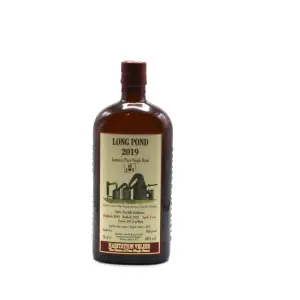 Rum Long Pond 3 years old stce Habitation Velier Jamaica 70 cl 60°
