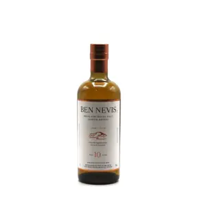 Whiskey Ben Nevis10 Years Single Malt Highland Scotland 46°70cl