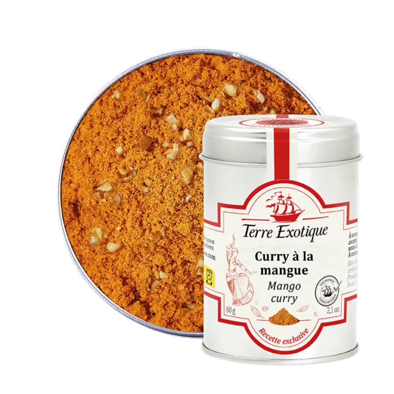 Curry à la mangue Terre Exotique 60 g