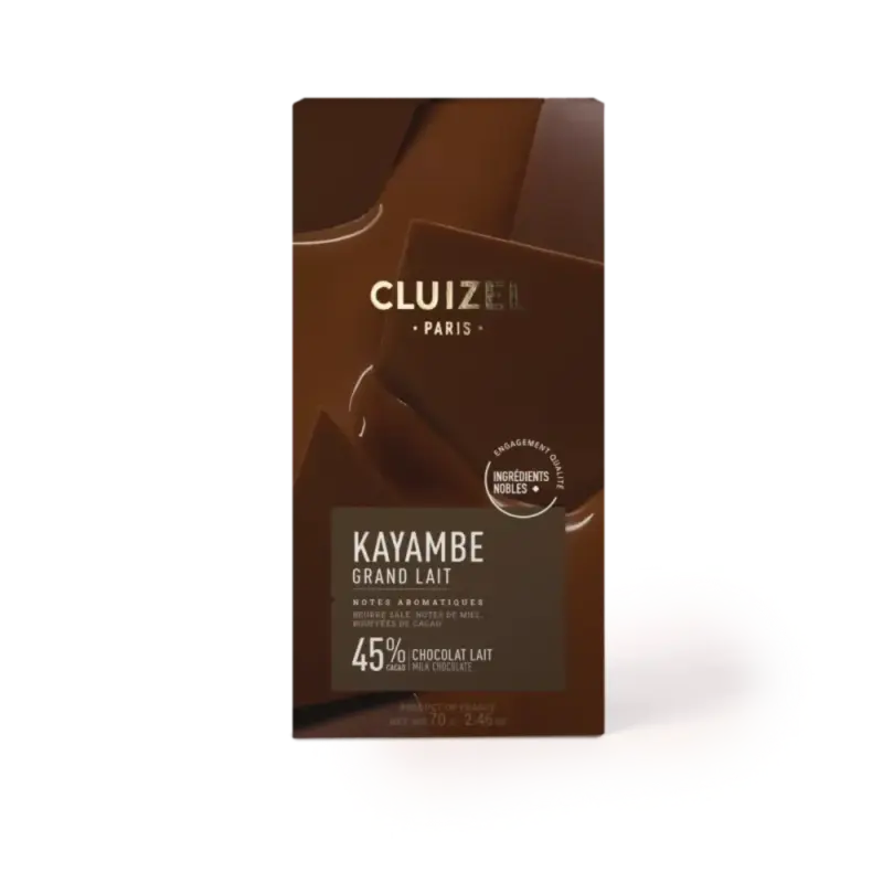 Tablette Kayambe Grand Lait Cluizel 70 g