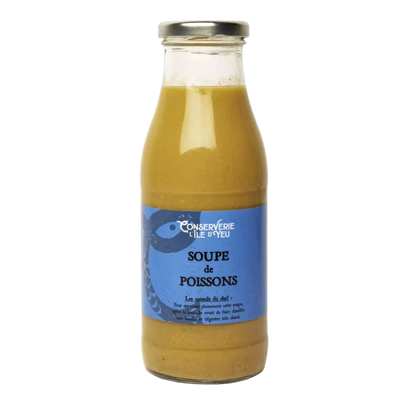 Soupe de poissons Conserverie de l'Ile d'Yeu 490g