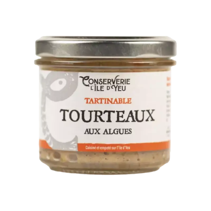 Tartinable de tourteaux aux algues Conserverie l'Ile d'Yeu 100 gr