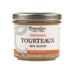 Tartinable de tourteaux aux algues Conserverie l'Ile d'Yeu 100 gr