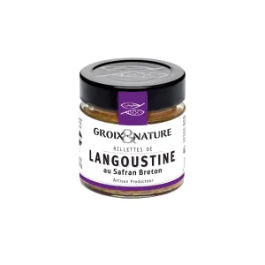 Rillettes de langoustine au safran breton Groix et Nature 100 gr