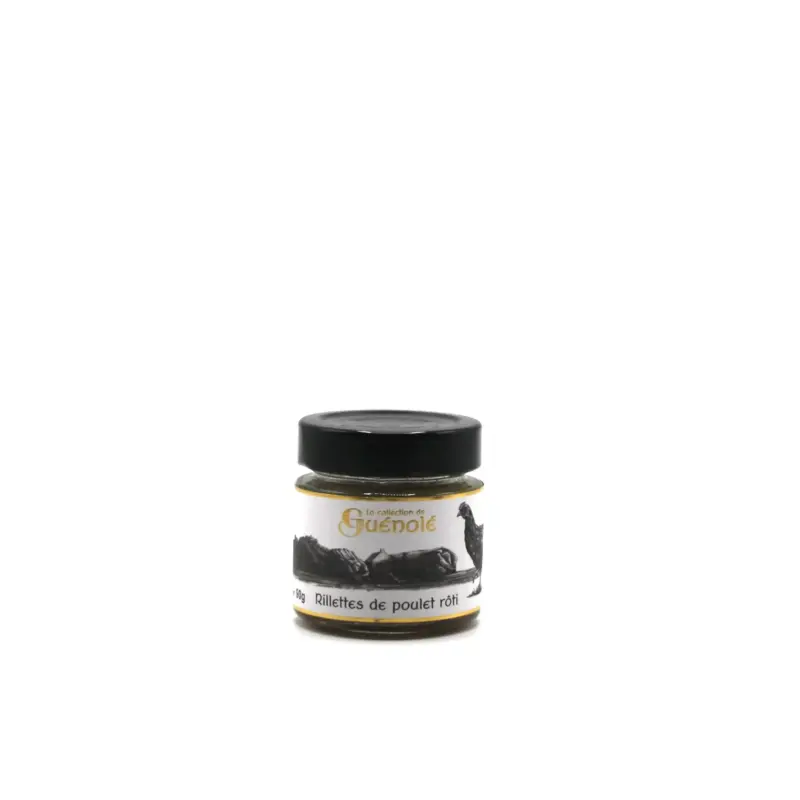 Rillettes de poulet roti Maison Autret bio 90g Rillettes de poulet roti Maison Autret bio 90g