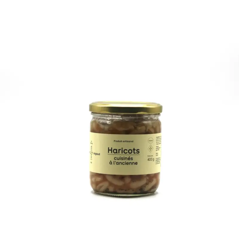 Haricots cuisinés à l'ancienne Maison Argaud 400 g Haricots cuisinés à l'ancienne Maison Argaud 400 g
