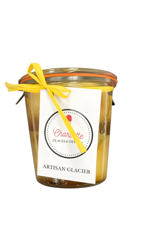Babas au rhum et vanille Charlotte glaces et delices 1/2 litre