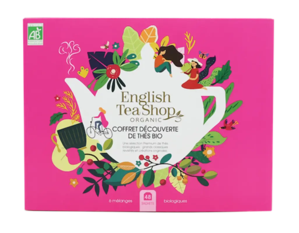 coffret decouverte thes 48 sachets english tea