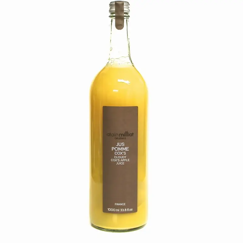 Jus de pomme Cox's alain milliat 1l