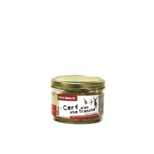 stag pate with cognac stag m in a slice lulu braquo 180 g