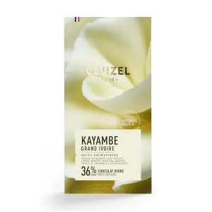 Tablette chocolat blanc Cluizel 70 g