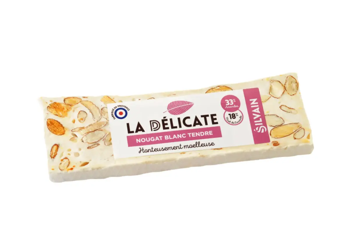 Nougat blanc tendre silvain 100 g