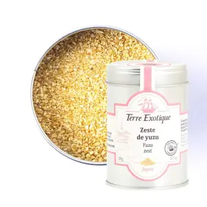 ZESTE DE YUZU TERRE EXOTIQUE 20 G