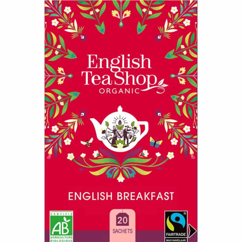 Breakfast biologique english tea shop 20 sachets