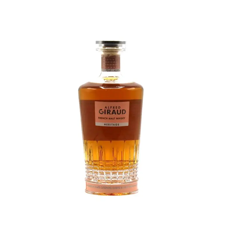 Whiskey alfred giraud heritage french malt 45.9° 70 cl