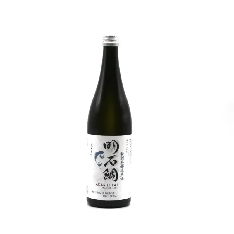Sake Akashi-Tai Honjozo Genshu Tokubetsu 19° 72cl