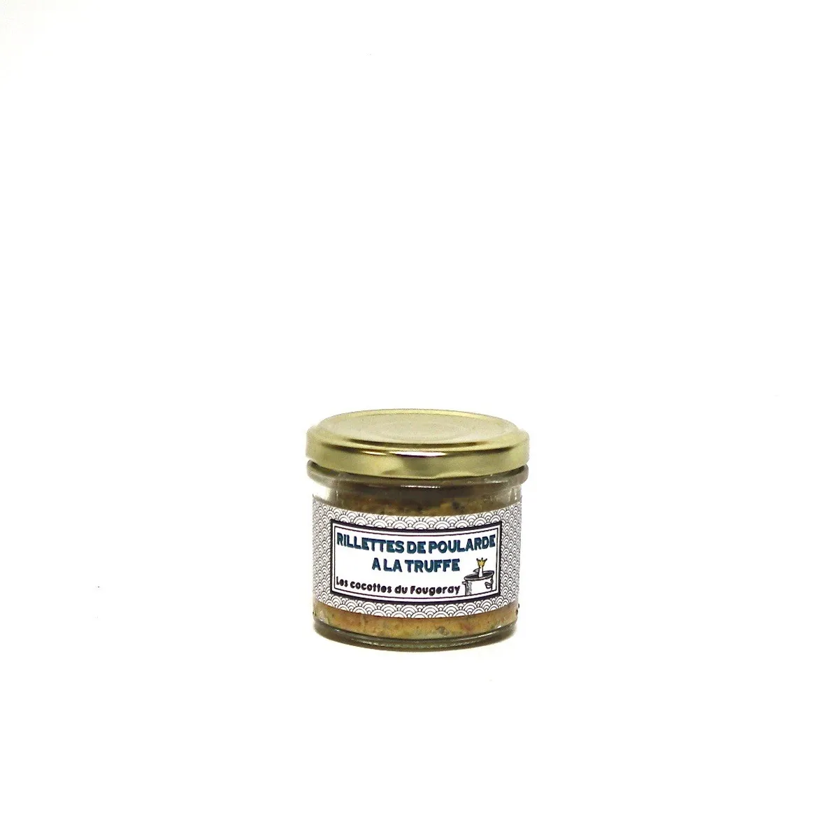 chicken rillettes with truffle fougeray casseroles 100 g