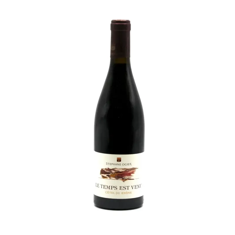 COTES DU RHONE LE TEMPS EST VENU STEPHANE OGIER 2020 75CL