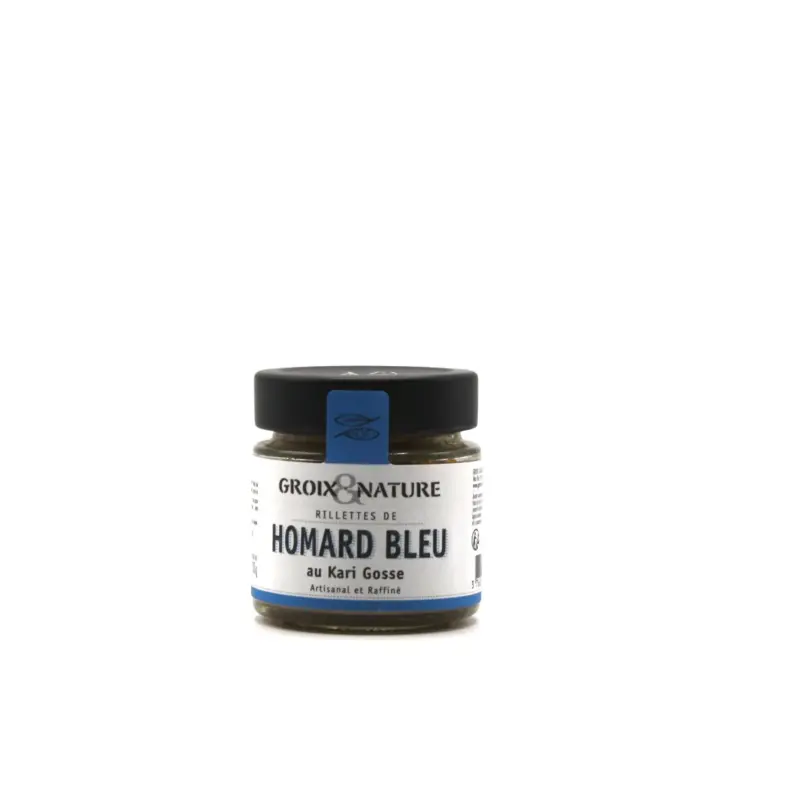 Rillettes au homard au kari gosse groix et nature 100 g Rillettes au homard au kari gosse groix et nature 100 g