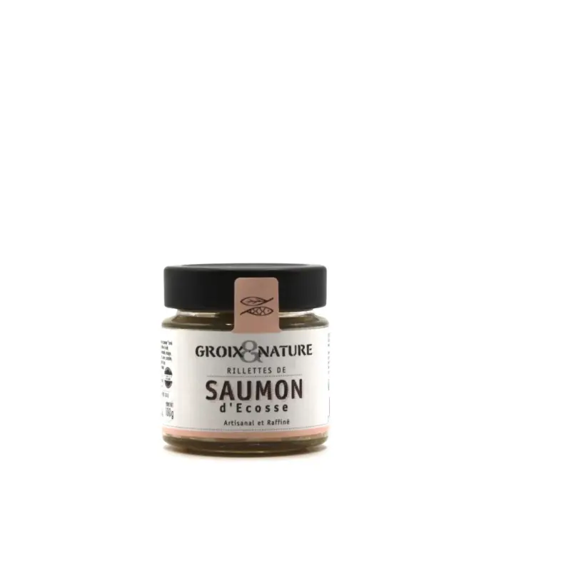 Wild and natural salmon rillettes 100 g