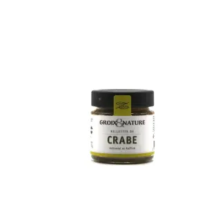Plain and raw crab rillettes 100 g