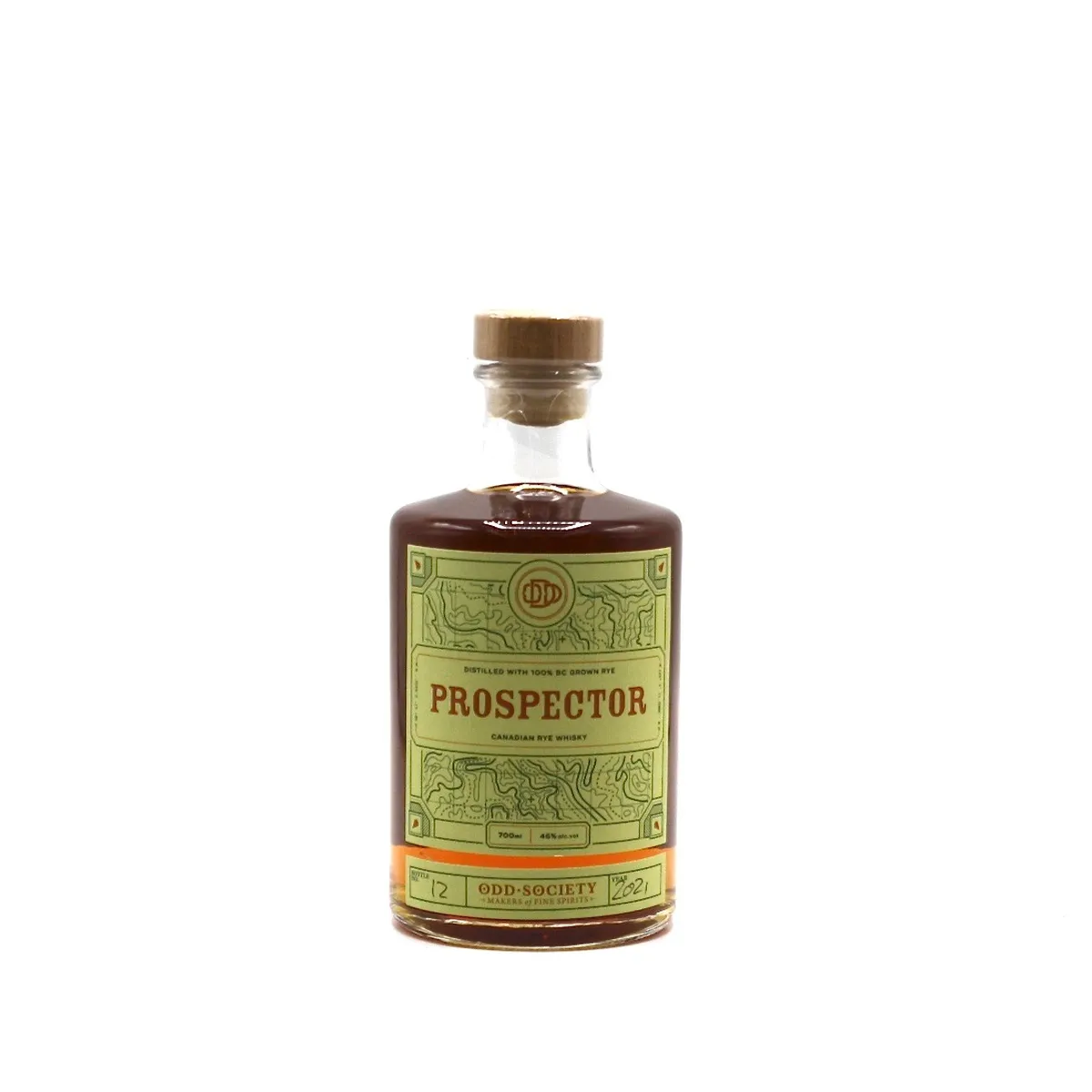 Prospector canadian rye whiskey 46° 70cl