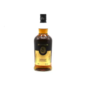 Whisky springbank  21 ans single malt campbeltown  70cl 46° 