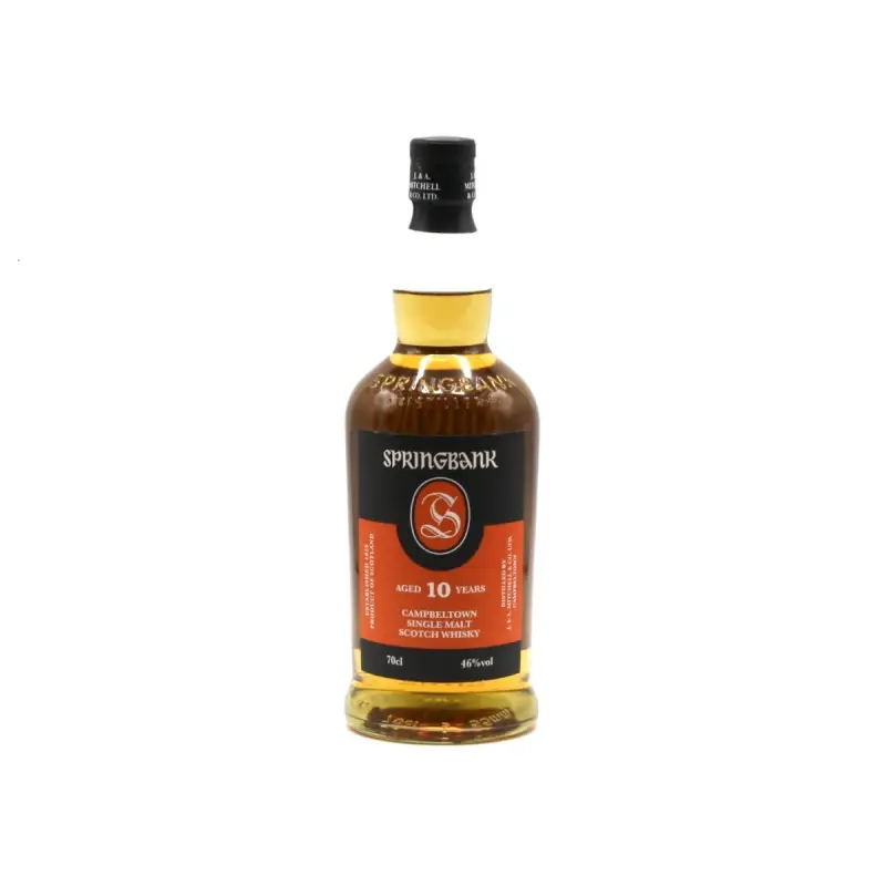 Whisky springbank  10 ans single malt campbeltown  70cl 46° 