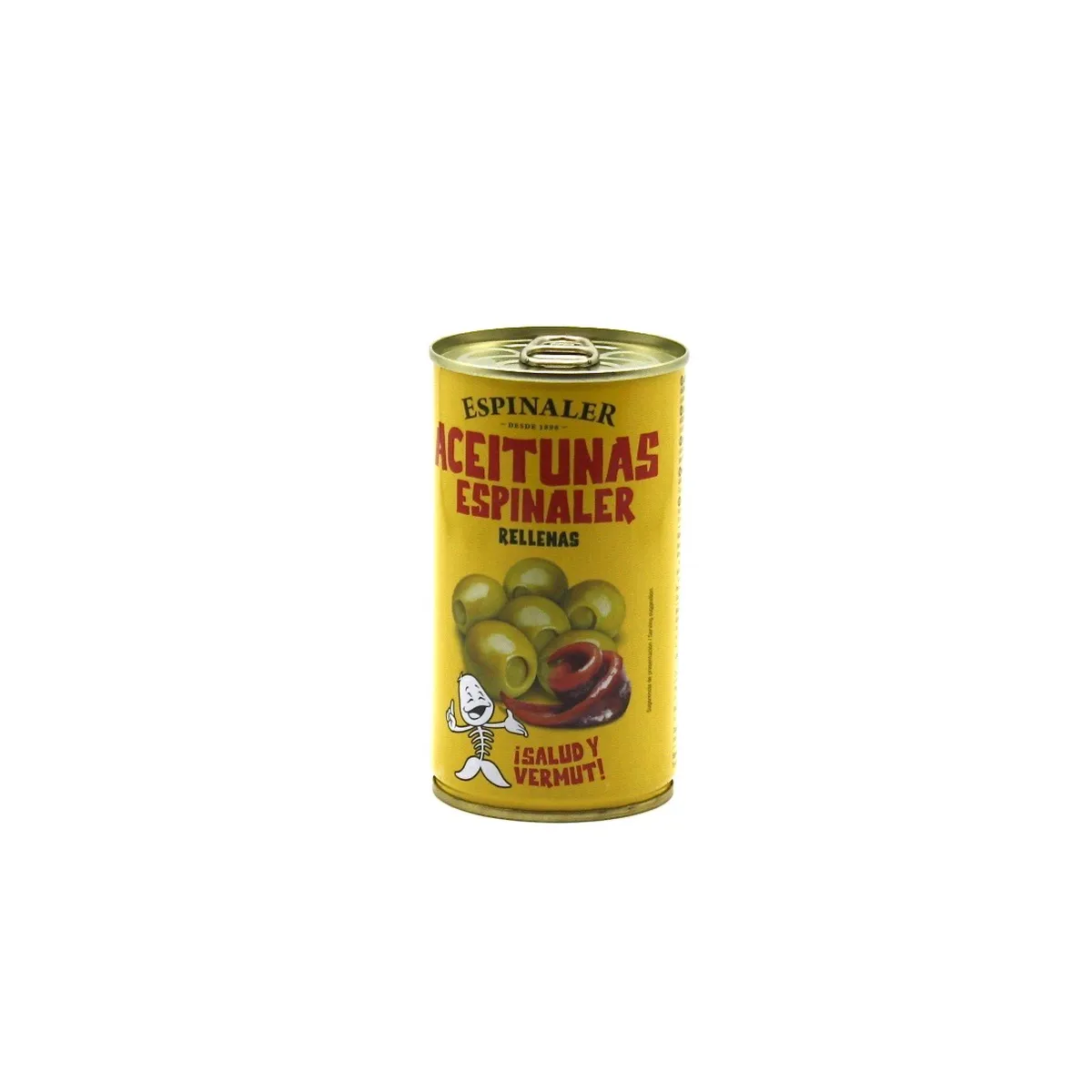 GREEN OLIVES WITH ESPINALER ANCHOVY PASTE 350 G