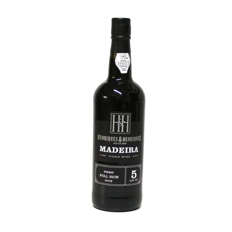 madeira 5 ans doce henriques & henriques 19° 75 cl madeira 5 ans doce henriques & henriques 19° 75 cl