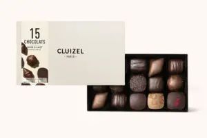 Coffret n°15 chocolats michel cluizel 165g