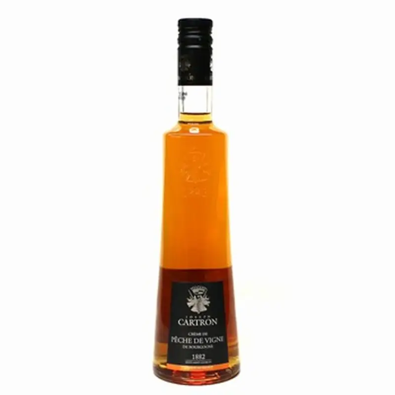 creme de peche de vignes de bourgogne joseph cartron 18° 70 cl