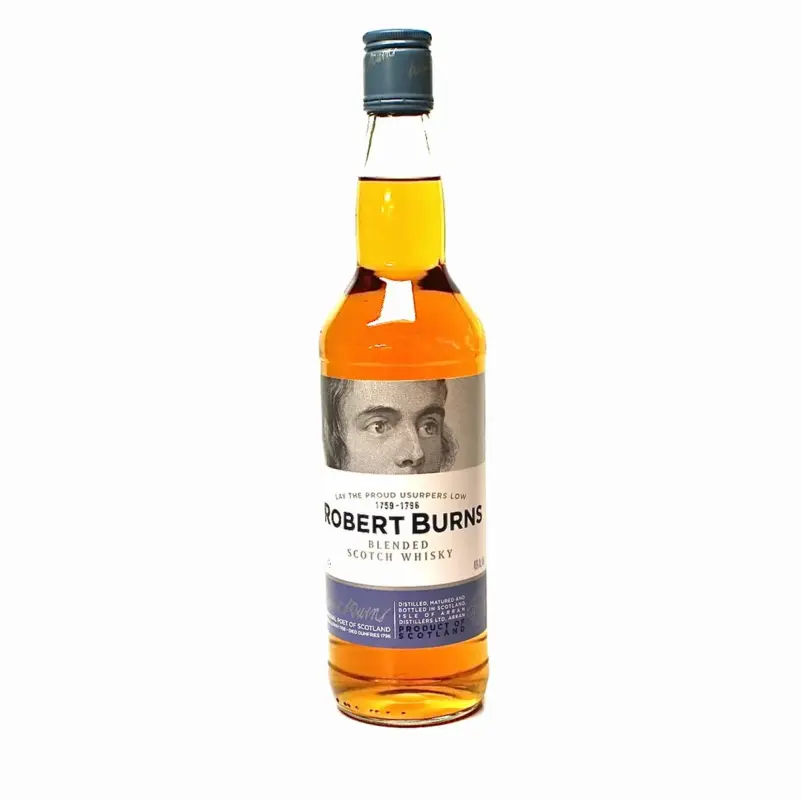 whisky robert burns  blended  ecosse 70 cl