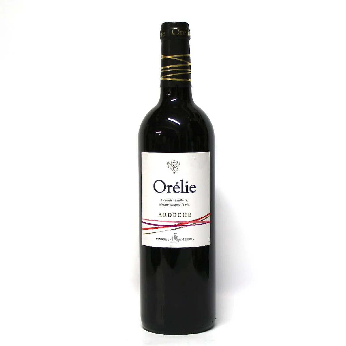 local wine from ardeche orelie red 2019 75cl